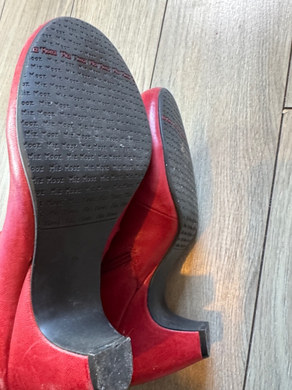Miz Mooz Women's Cutout Leather Heels - Picture 9 of 10